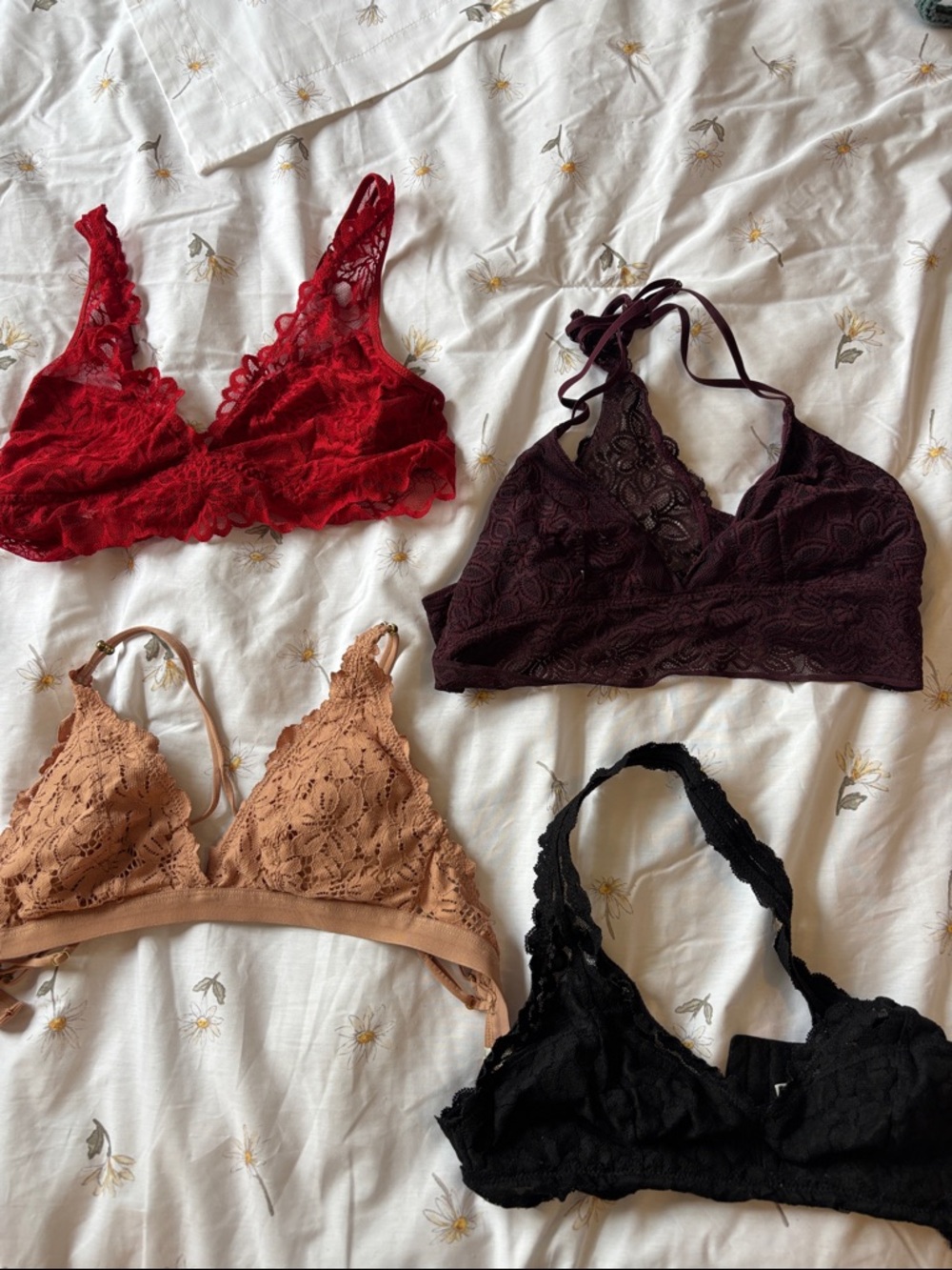Lace Bralette Set of 4 - Victoria Secret and Aerie